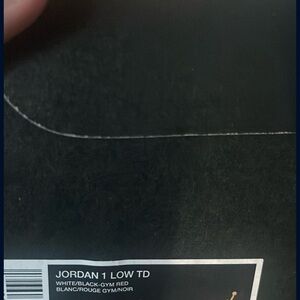 Jordan 1 Low TD in White and Black